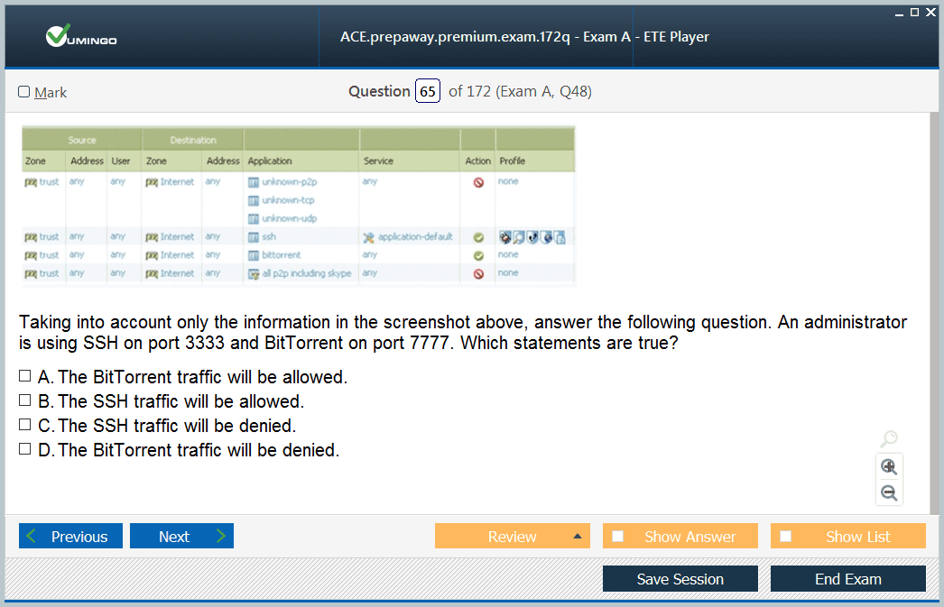 ACE Valid Test Duration