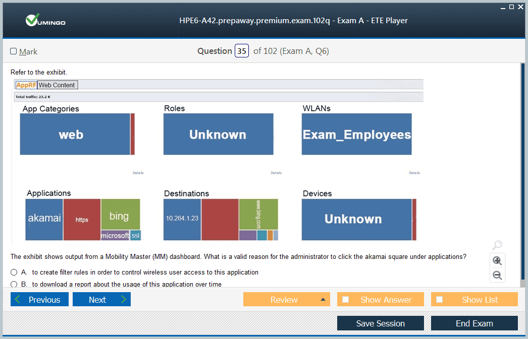 HPE6-A72 Testfagen