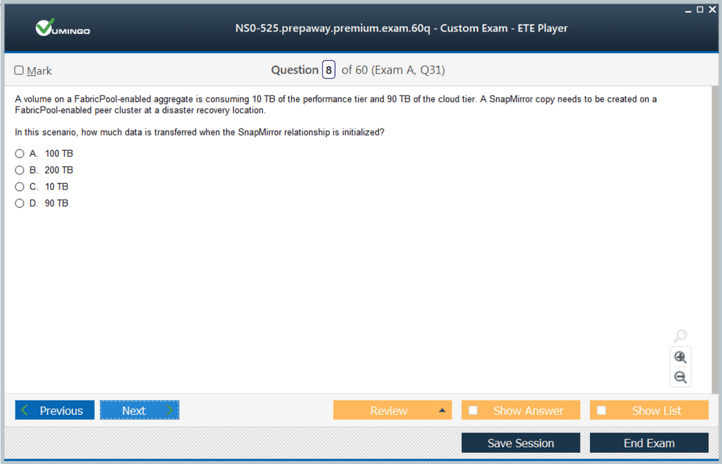 NS0-700 Test Question