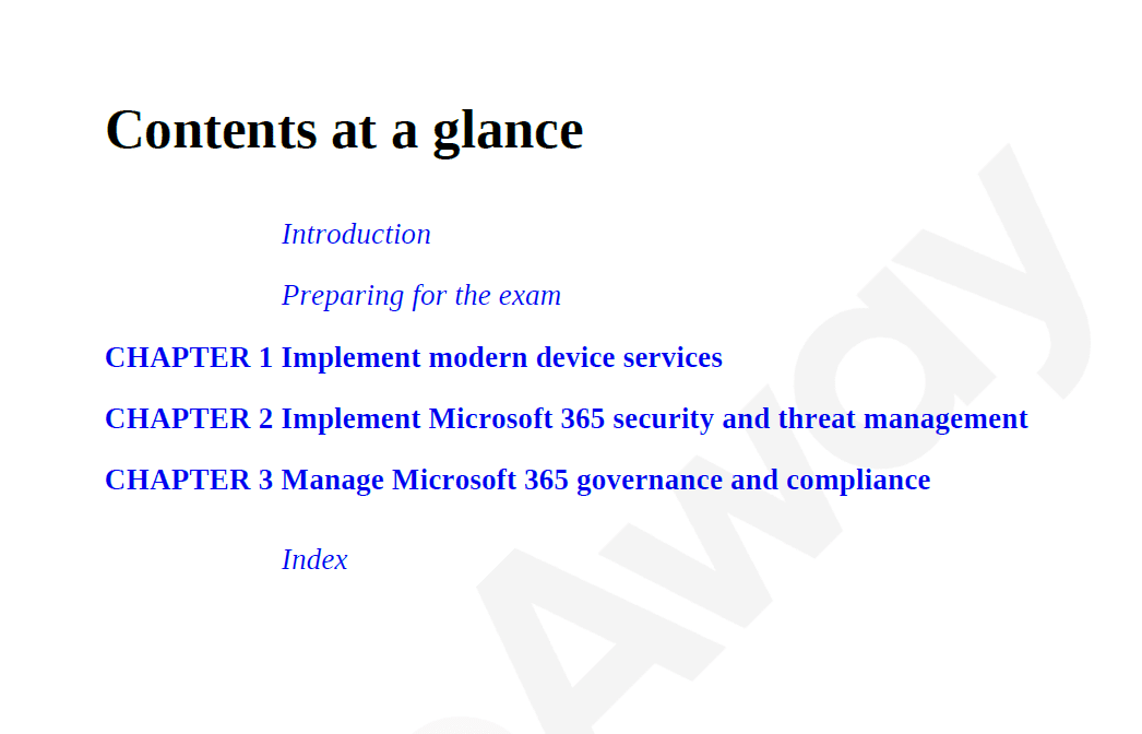 Exam MS-101 Actual Tests