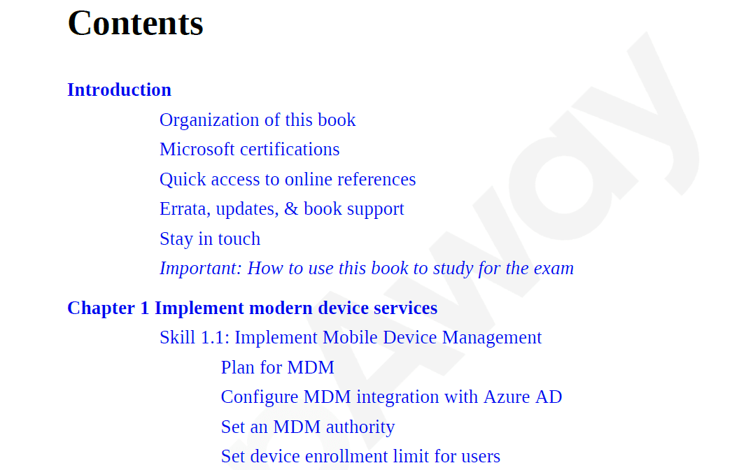 MS-101 Exam Online